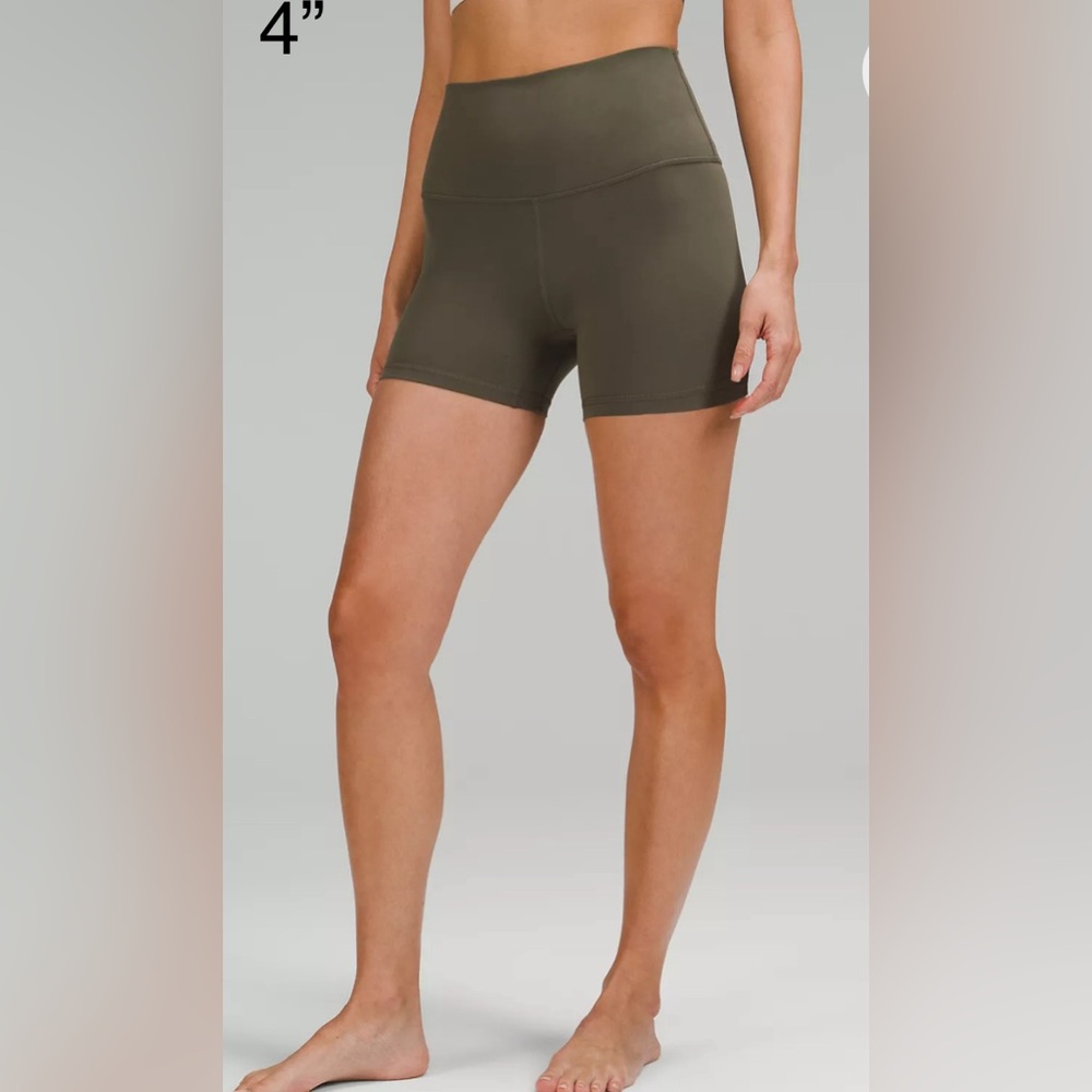 🆕 lululemon🍋 Align High-Rise Short Colour Army Green 2